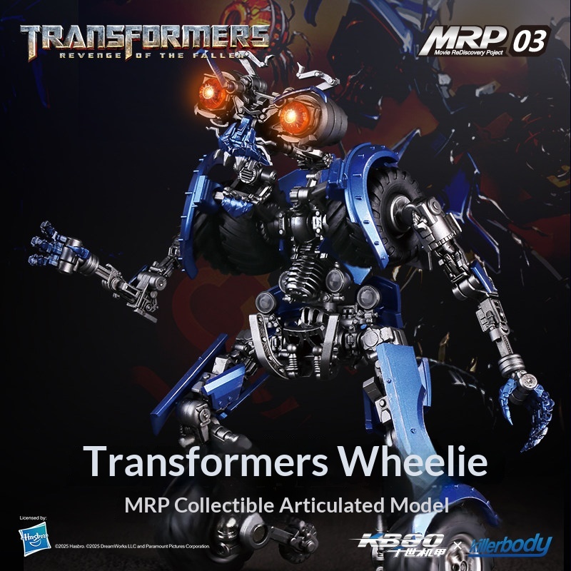 Model Kit Zoid - Oficjalnie licencjonowana figurka kolekcjonerska Transformers Wheelie