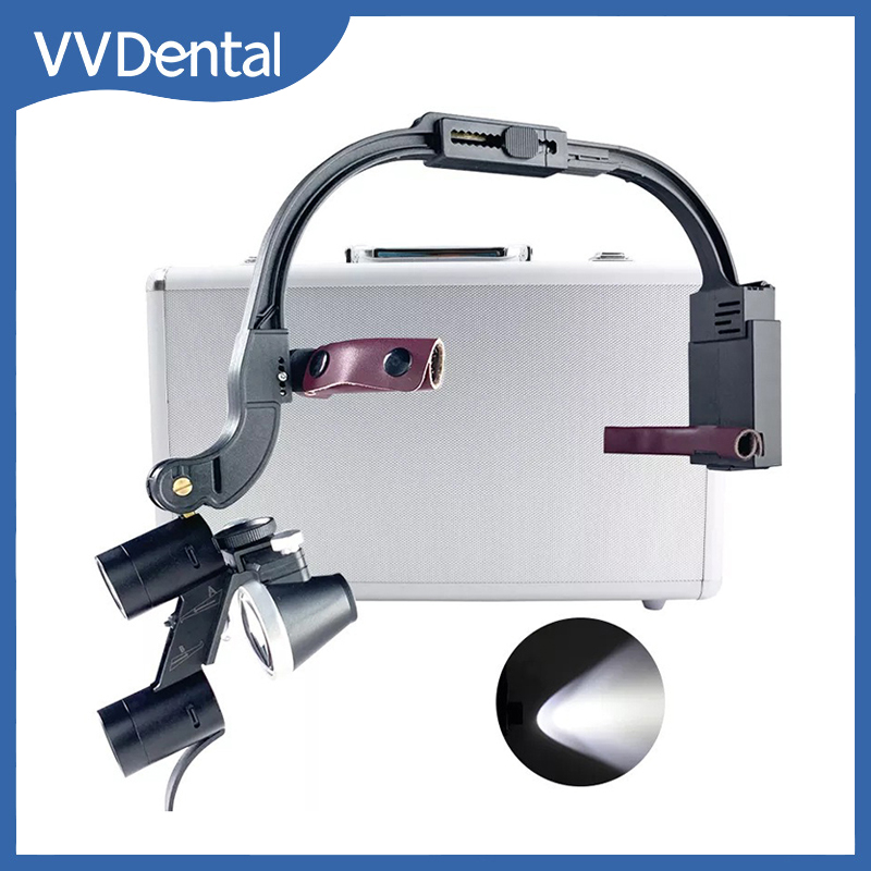 Magnifier With Light - Dental LED Head Light Lamp 2.5X