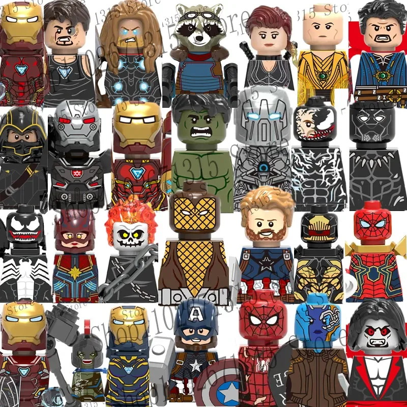 Model Kit Venom - Klocki Marvel Avengers Superbohaterowie Iron Man