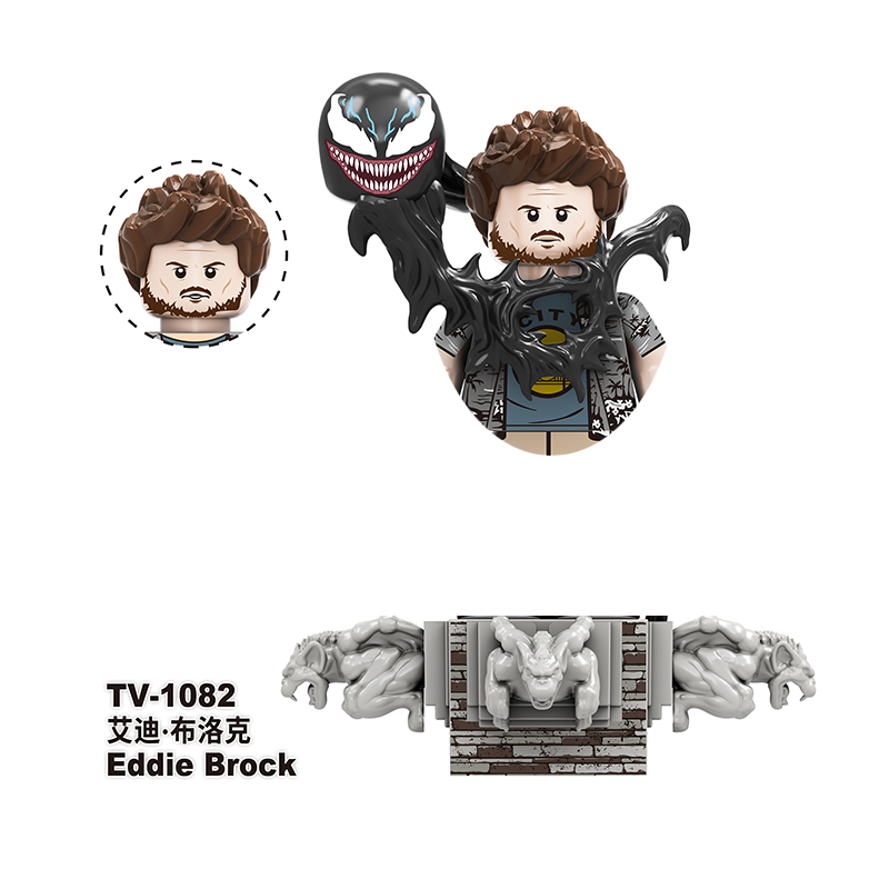 Model Kit Venom - NOWE Klocki Eddie-Brock Venom 2025 Na