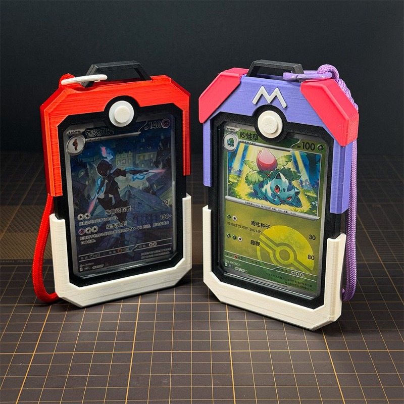 Model Kit Pokemon - Pionowy organizer na karty Poke Ball,