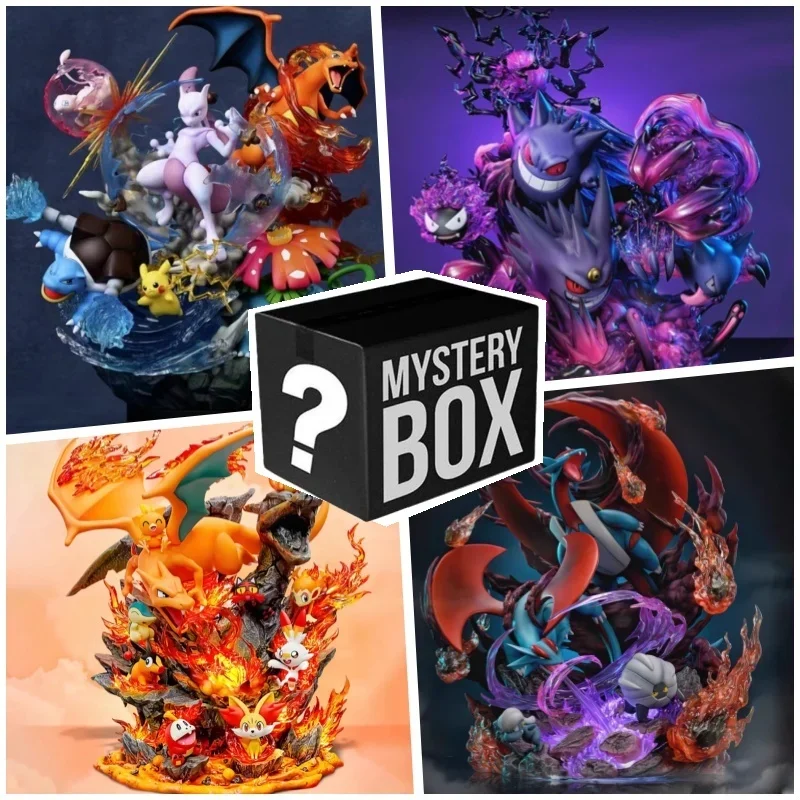 Model Kit Pokemon - Pokémon Anime Figurka Blind Mystery Box