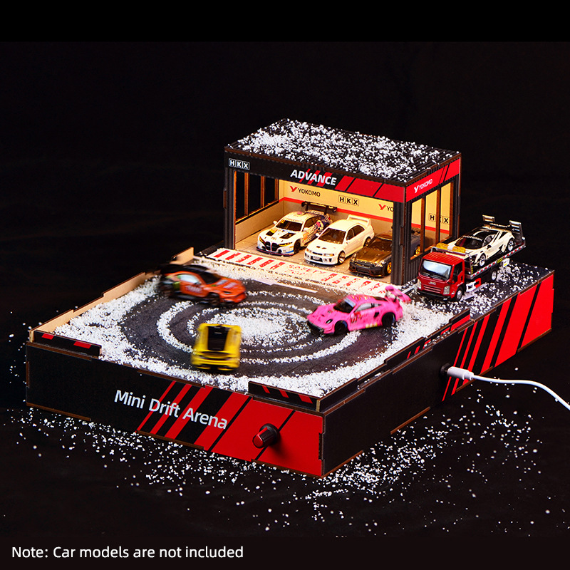 Model Kit Led - Diorama toru do driftu DIY w
