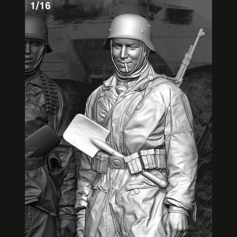 Model Kit In Era - Zestaw do samodzielnego montażu miniaturowej figurki
