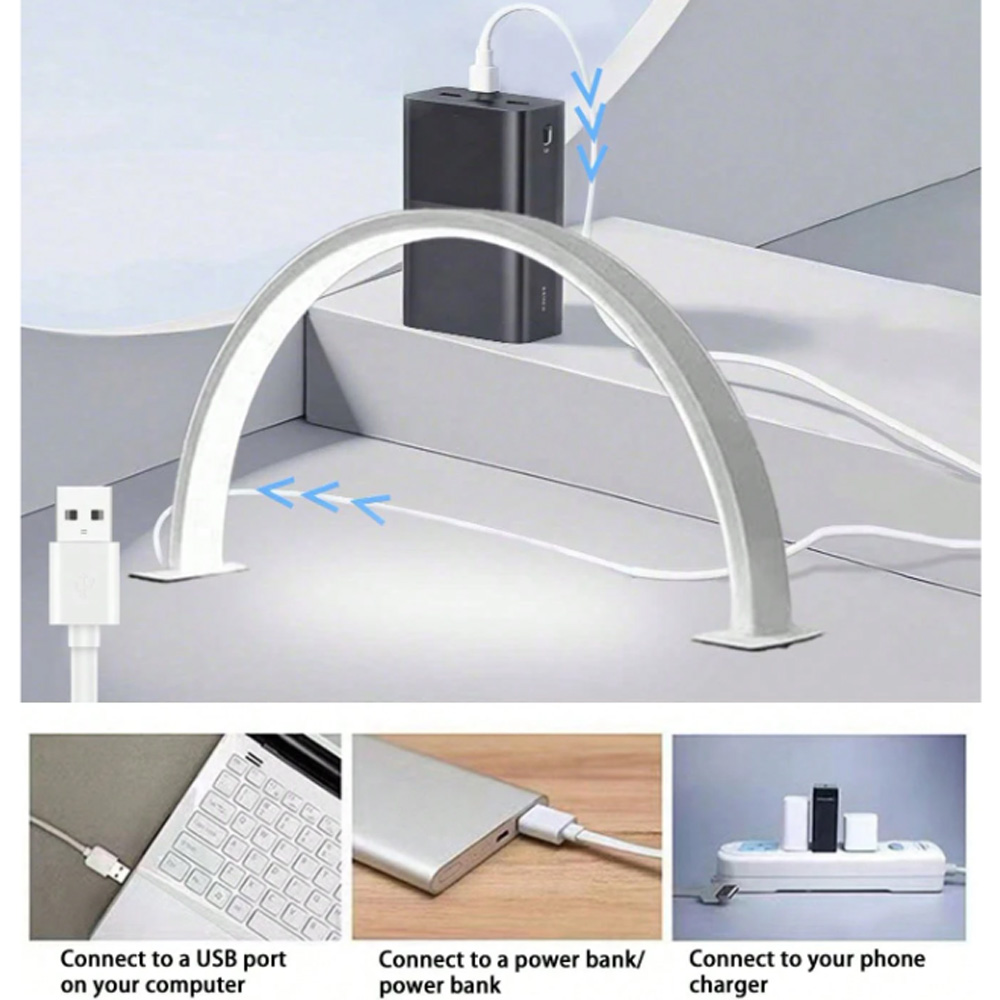 Model Kit Led - Lampa do paznokci 40/66CM, lampa stołowa