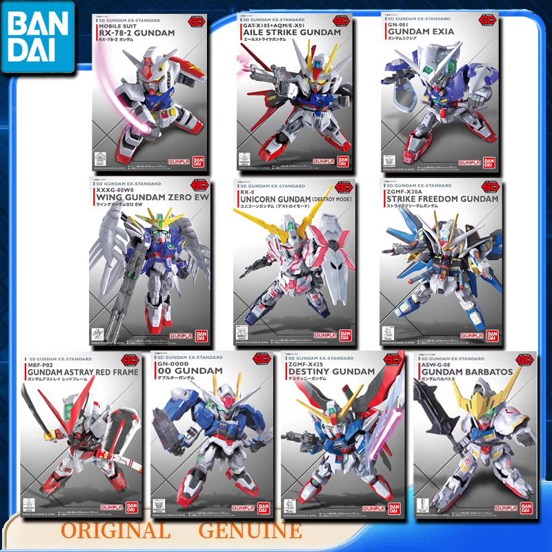 Model Kit Barbatos - Bandai oryginalna oryginalna SDEX GUNDAM RX-78
