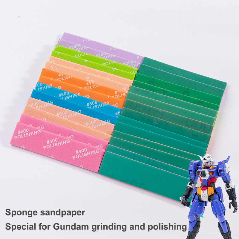 Model Kit Tools - 9 sztuk/zestaw 400~1200 Półsztywnych prętów szlifierskich