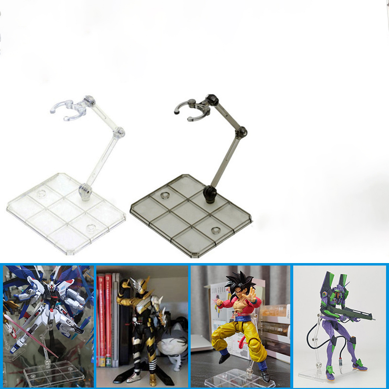 Model Kit Jms - Przezroczysty stojak na figurki akcji, podstawa