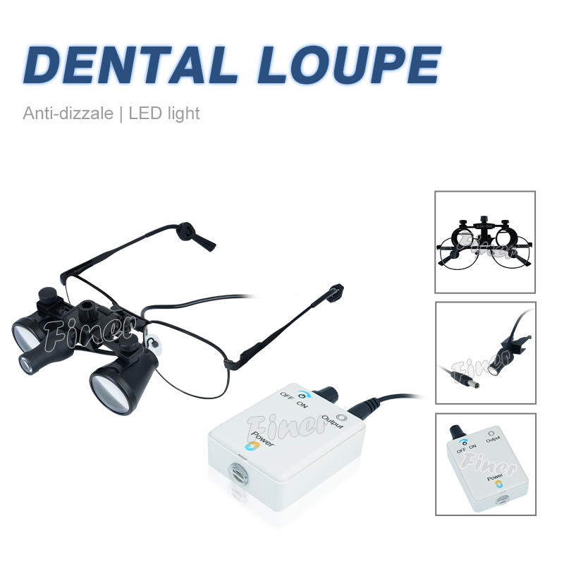 Lupa stomatologiczna Finer 3.5 – Magnifier With Light recenzja i cena