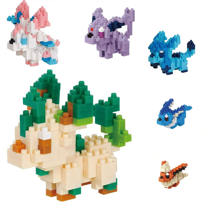 Oryginalne Nanoblocki Pokemon  – Model Kit Pokemon recenzja i cena