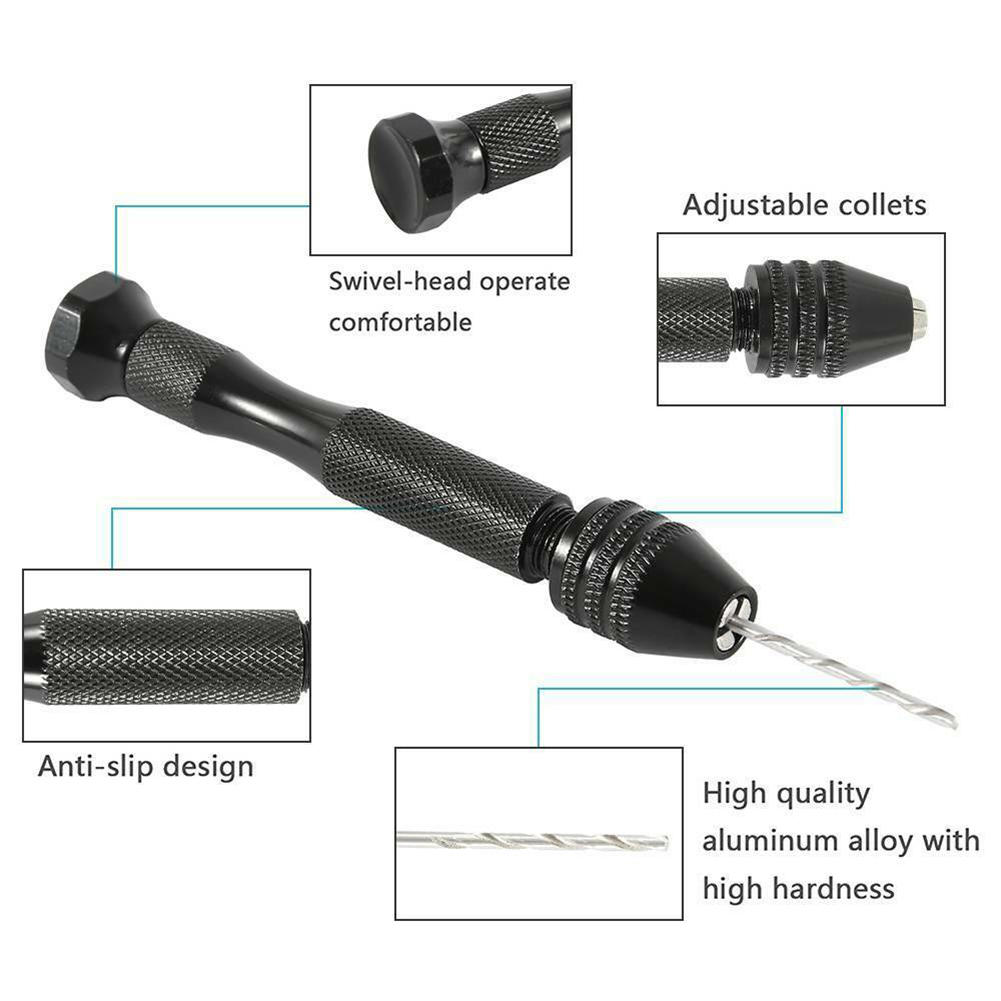 36Pcs Micro Hand Drill Bits Se – Pin Vice Micro recenzja i cena
