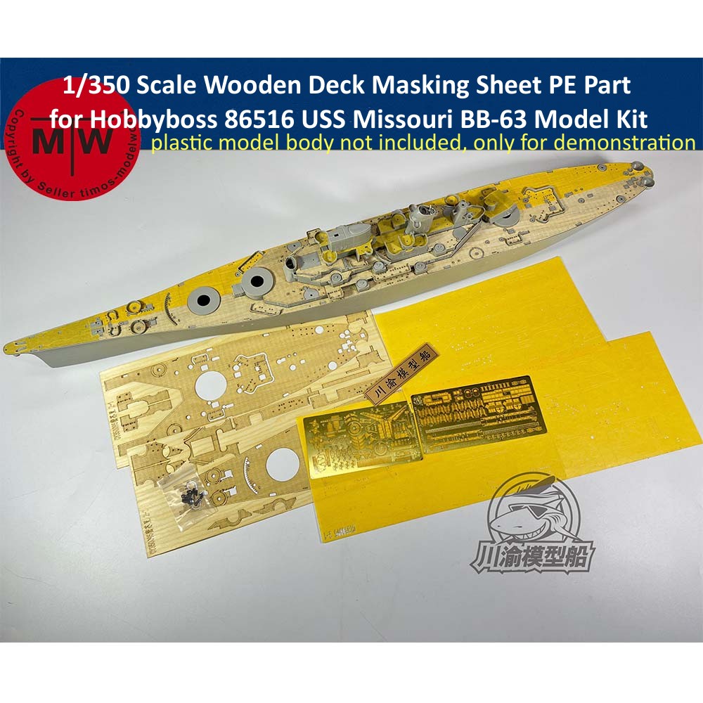 Drewniana pokładka maskująca w – Model Kit Uss Missouri recenzja i cena