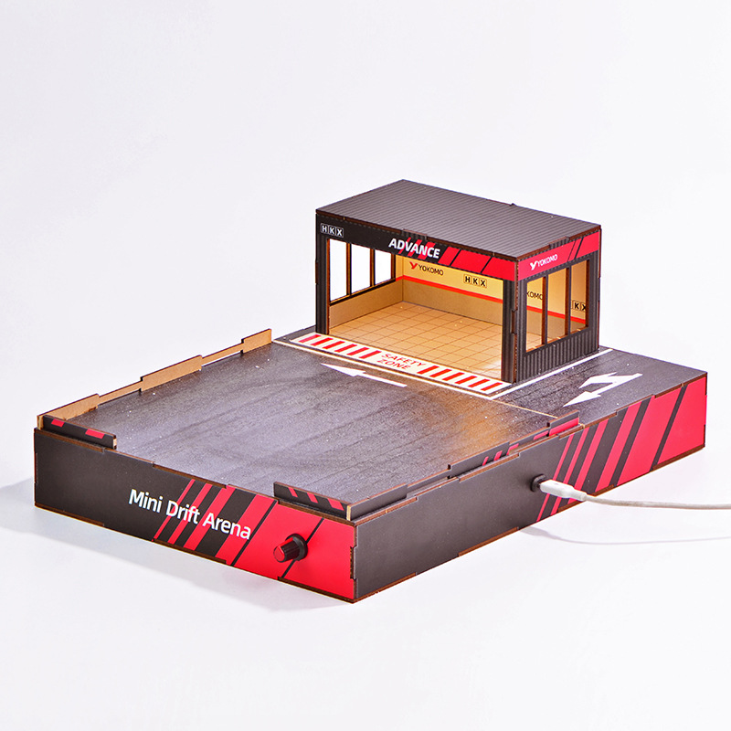 Diorama toru do driftu DIY w s – Model Kit Led recenzja i cena