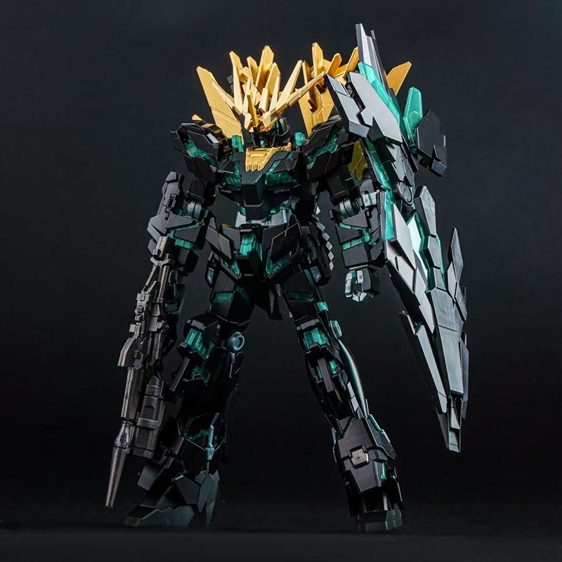 HG 1/144 RX-0 Unicorn Banshee  – Model Kit Barbatos recenzja i cena