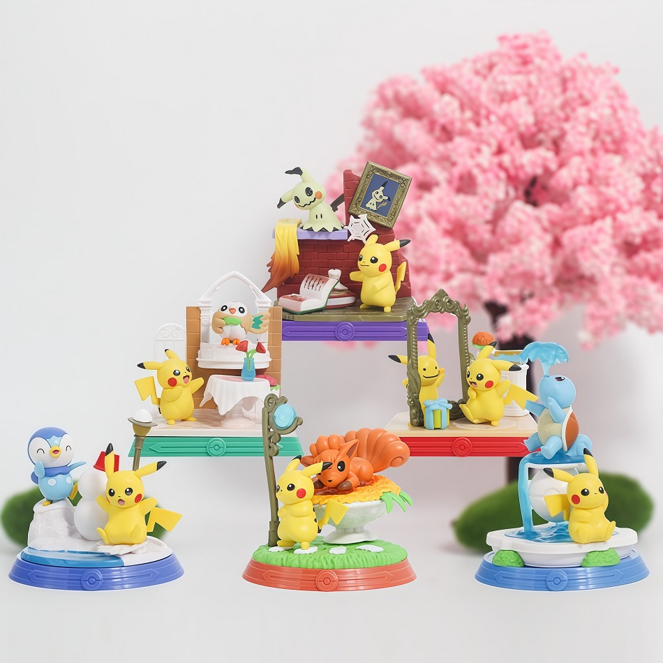 6 szt. Figurki Akcji Pokémon P – Model Kit Pokemon recenzja i cena