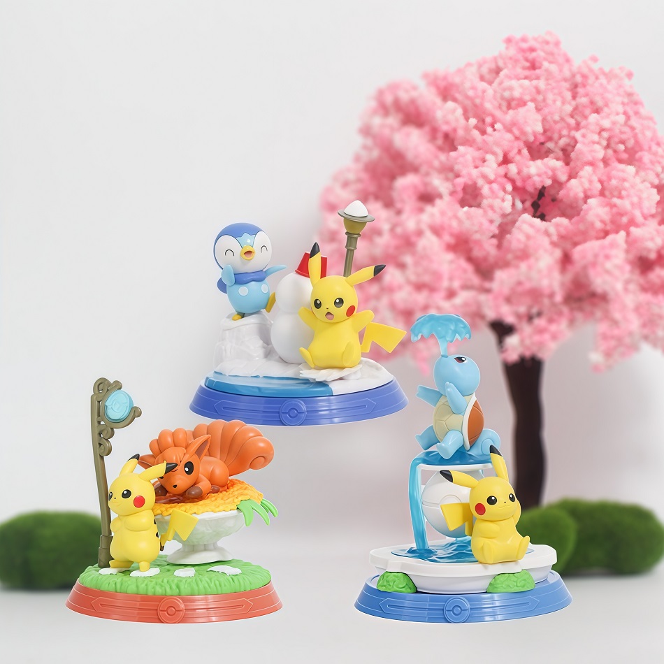 6 szt. Figurki Akcji Pokémon P – Model Kit Pokemon recenzja i cena