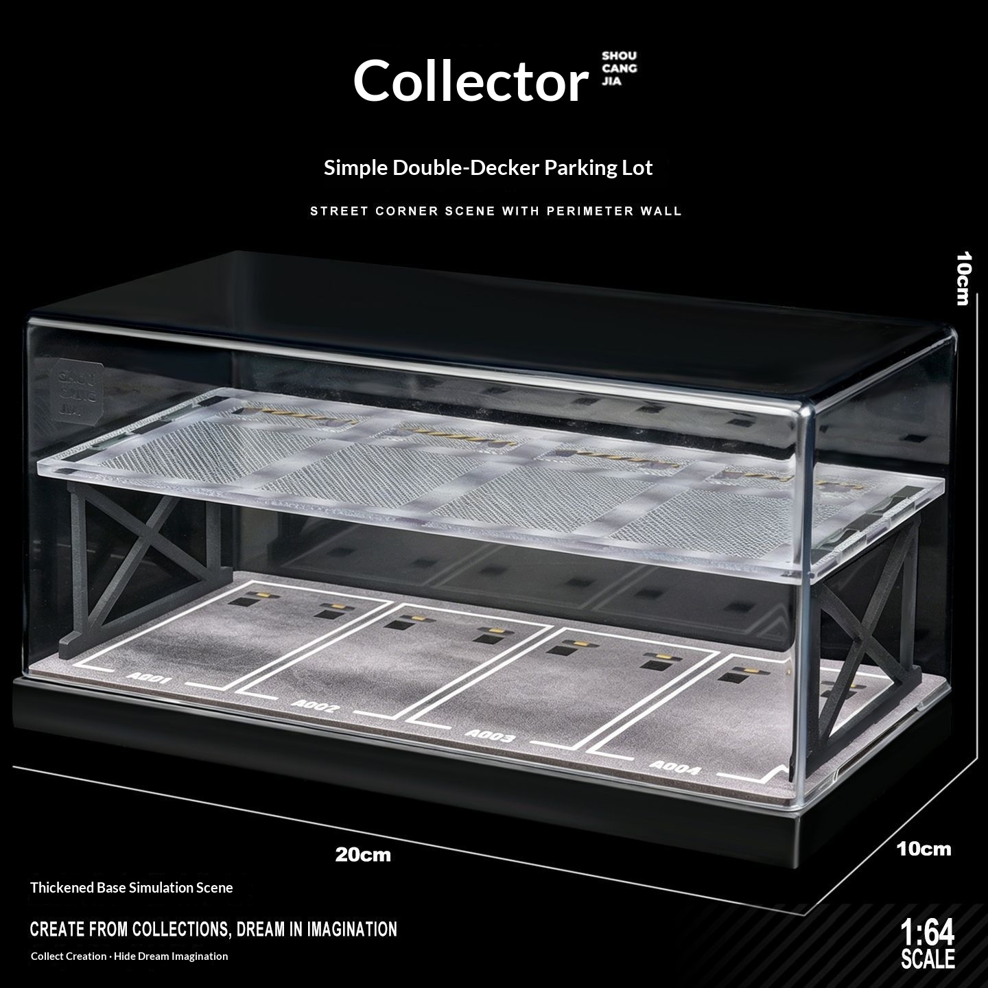 Diorama parkingu dwupiętrowego – Model Kit Led recenzja i cena
