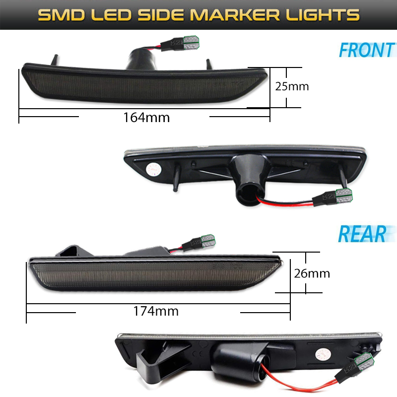 2 sztuki przedniego tylnego zd – Model Kit Led recenzja i cena