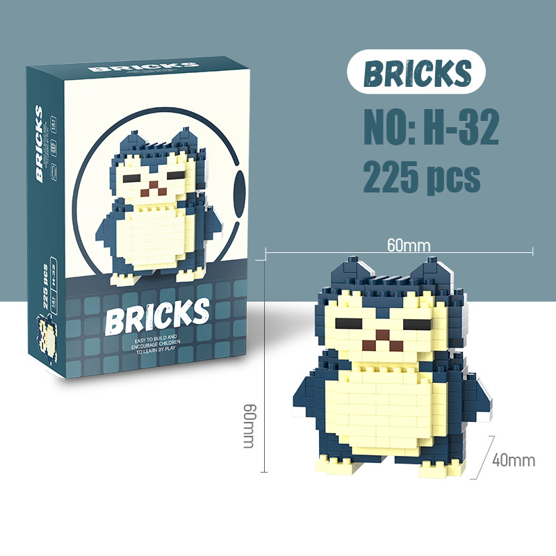 Klocki Mikro Pokemon Pikachu D – Model Kit Pokemon recenzja i cena