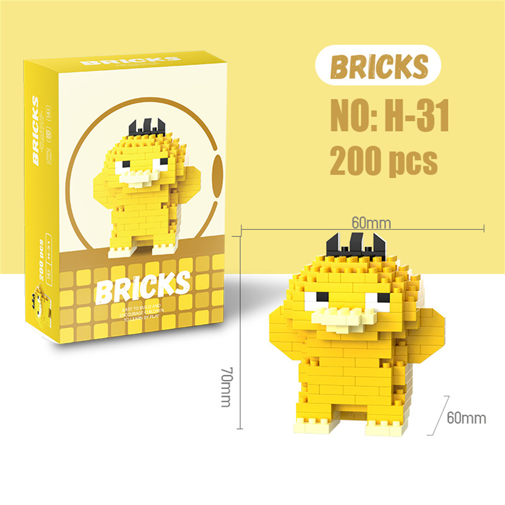 Klocki Mikro Pokemon Pikachu D – Model Kit Pokemon recenzja i cena
