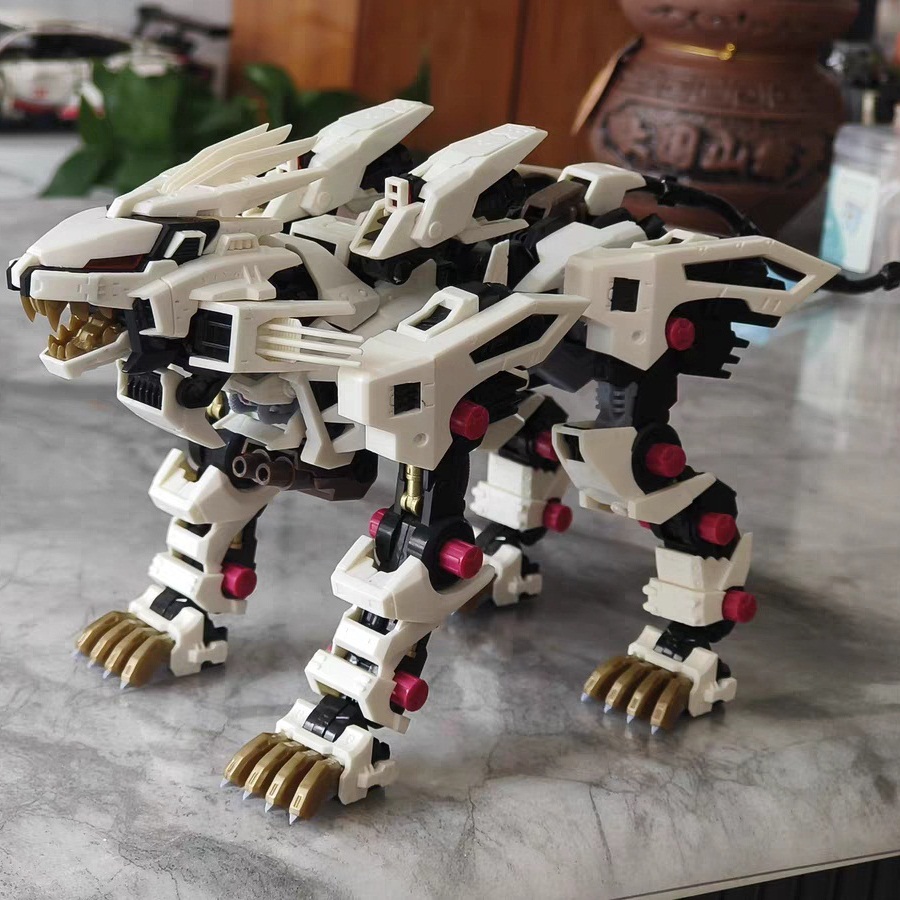 Klocki BT ZOIDS Robot lew RZ-0 – Model Kit Zoid recenzja i cena