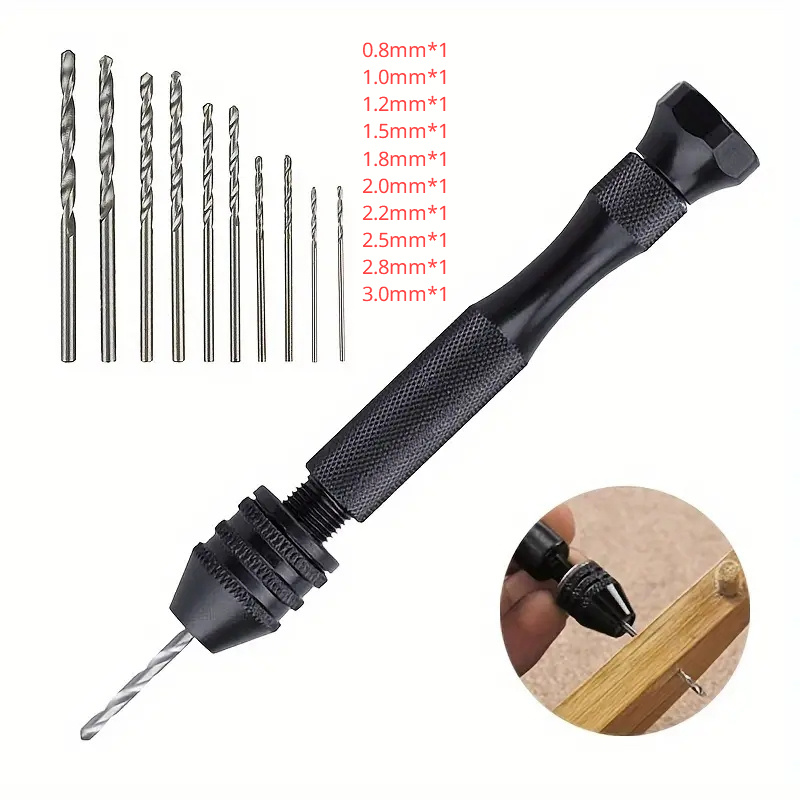 11 szt./zestaw Mini Aluminiowe – Pin Vice Micro recenzja i cena
