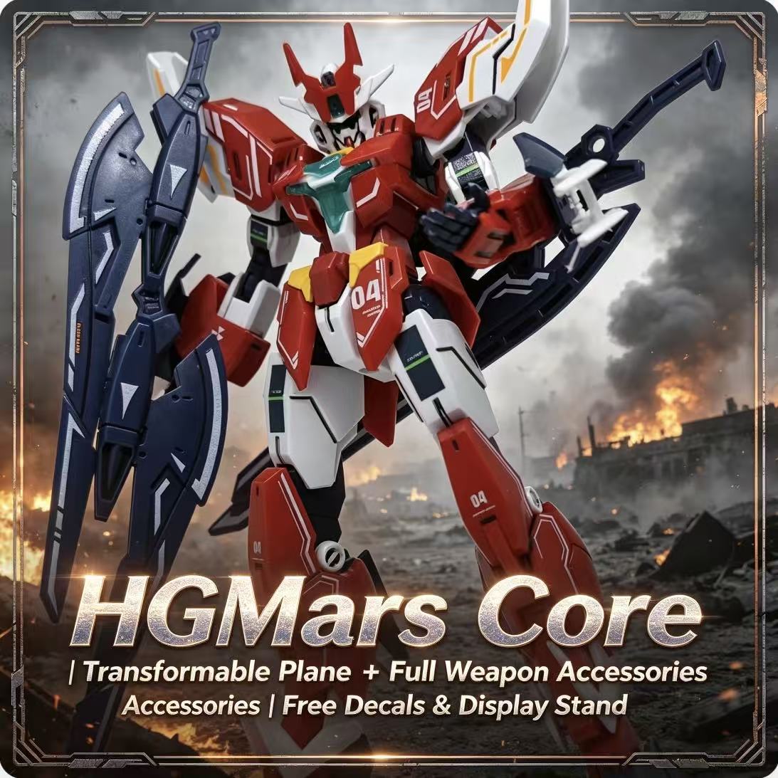 008A HG 1/144 Mars Core Warrio – Model Kit Barbatos recenzja i cena