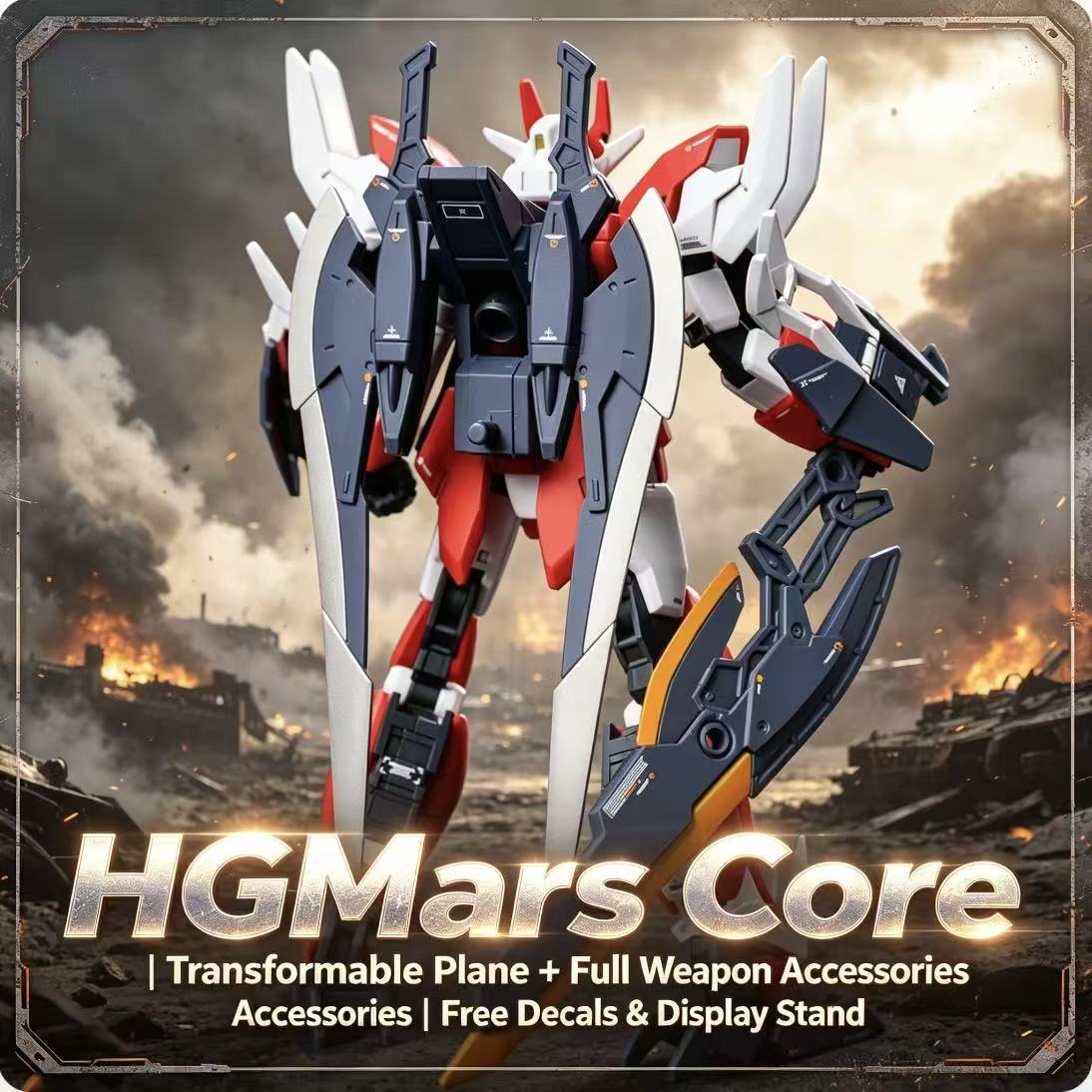 008A HG 1/144 Mars Core Warrio – Model Kit Barbatos recenzja i cena