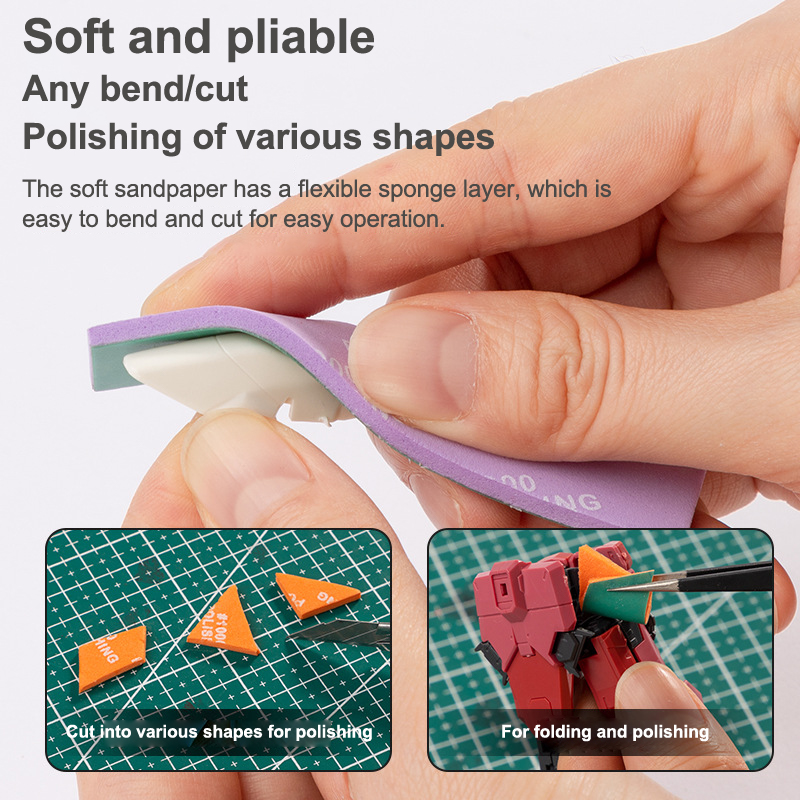 9 sztuk/zestaw 400~1200 Półszt – Model Kit Tools recenzja i cena