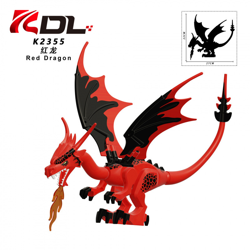 KDL855 Figurka Czerwonego Smok – Model Kit Dragon recenzja i cena
